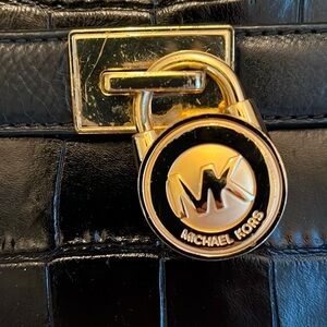 Michael Kors Hamilton Studio Leather & Suede Hamilton Crossbody bag